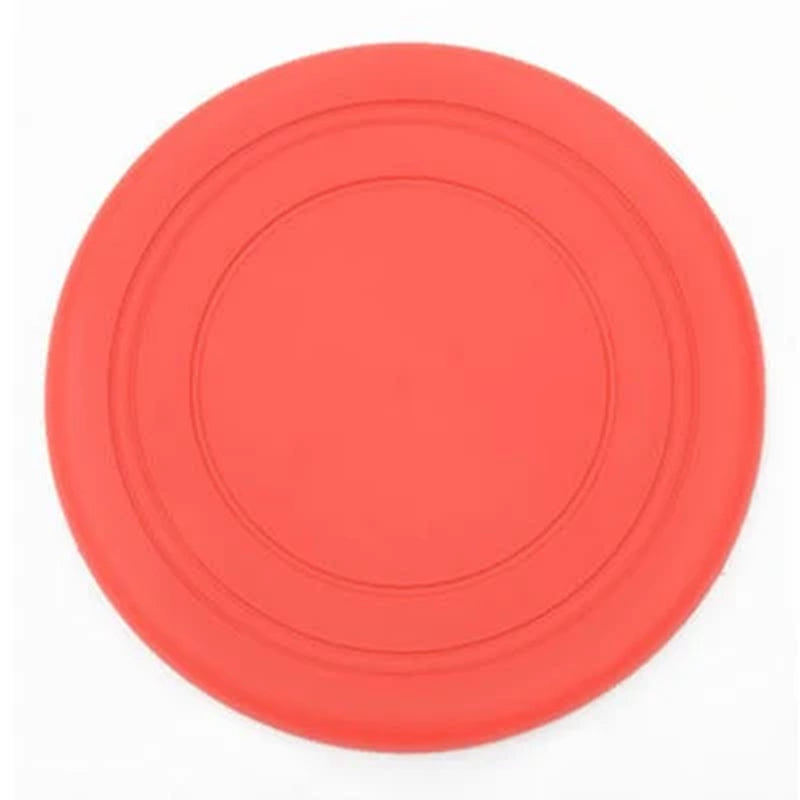 1Pcs Funny Silicone Flying Saucer Dog Cat Toy Dog Game Flying Discs Resistant Chew Puppy Training Interactive Pet Supplies New