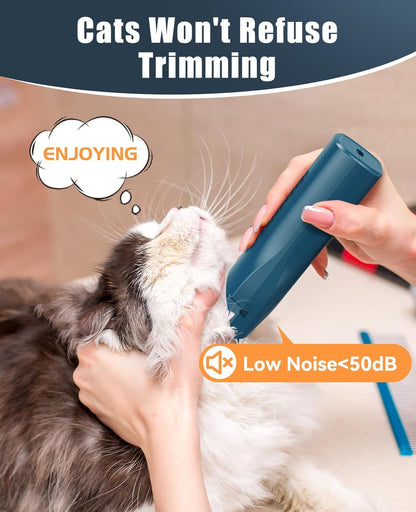 Oneisall Pet Clipper for Cat Matted Hair, Pet Shaver for Cats Quiet Pet Hair Cli