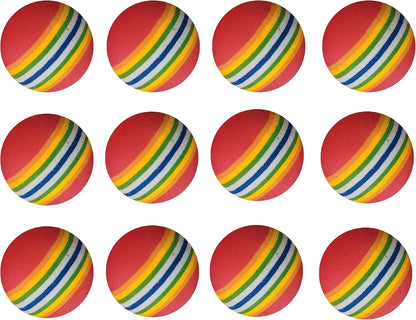 Colorful Soft Foam Rainbow Play Balls for Pet Dog and Cat Toys (12)