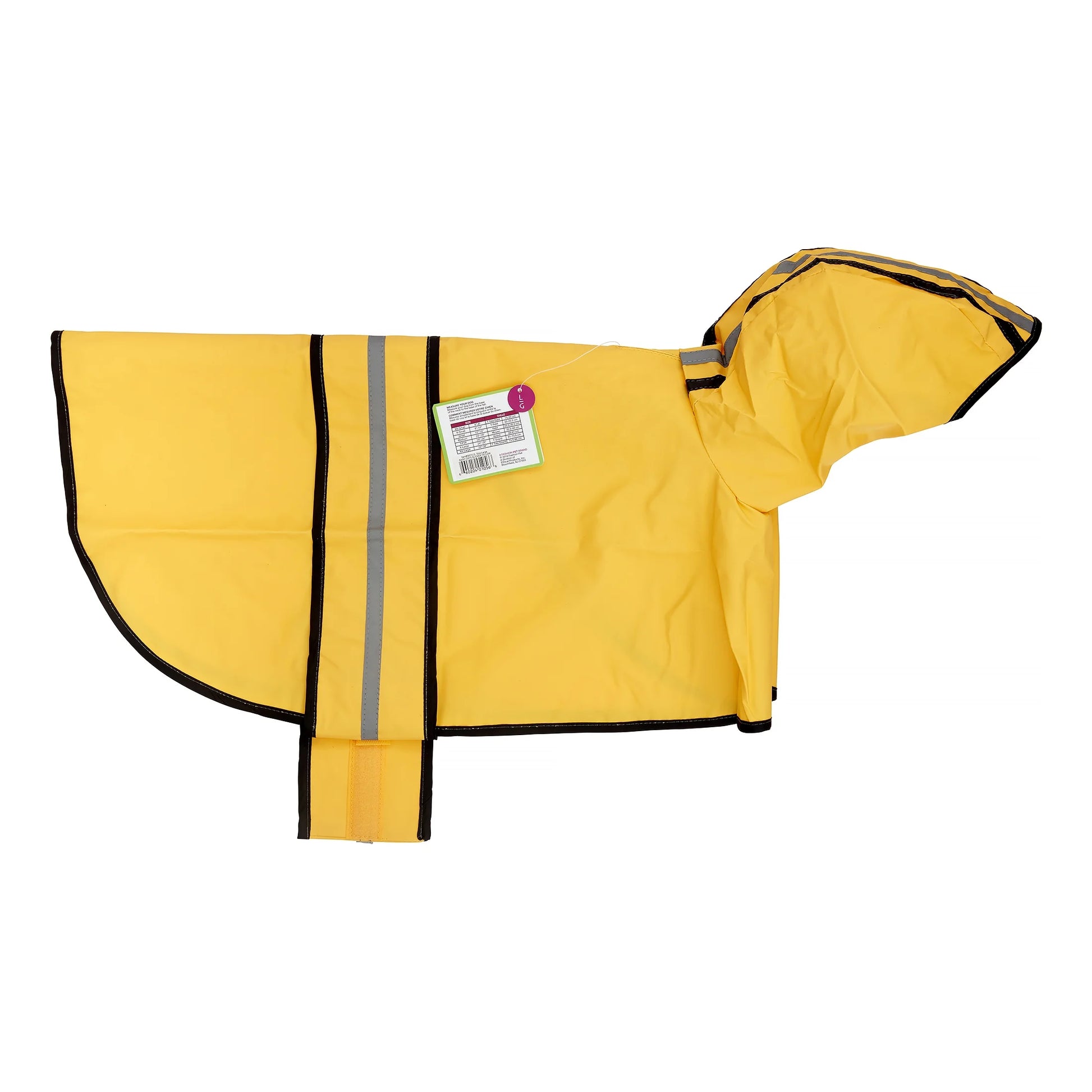 Rainy Days Slicker Dog Raincoat, Large, Yellow