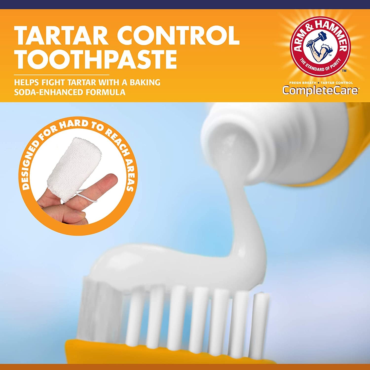 Includes 2.5 Oz Dog Toothpaste in Peanut Butter Flavor, Small Dog Toothbrush