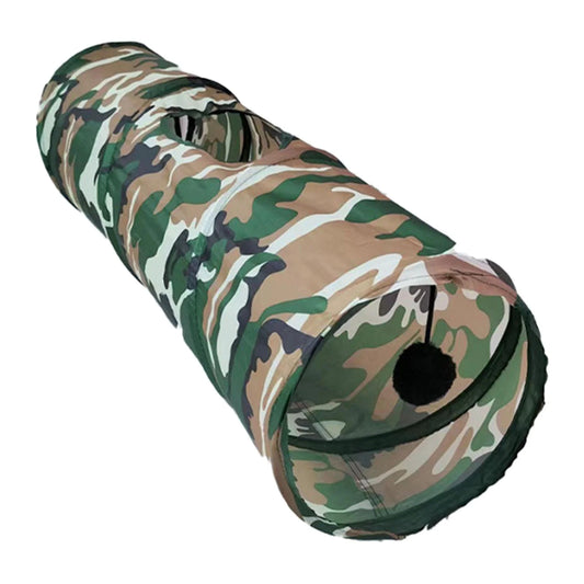 Cat Tunnels Tube Interactive Toys Puppy Bed House with Ball Hole Rabbit Toy