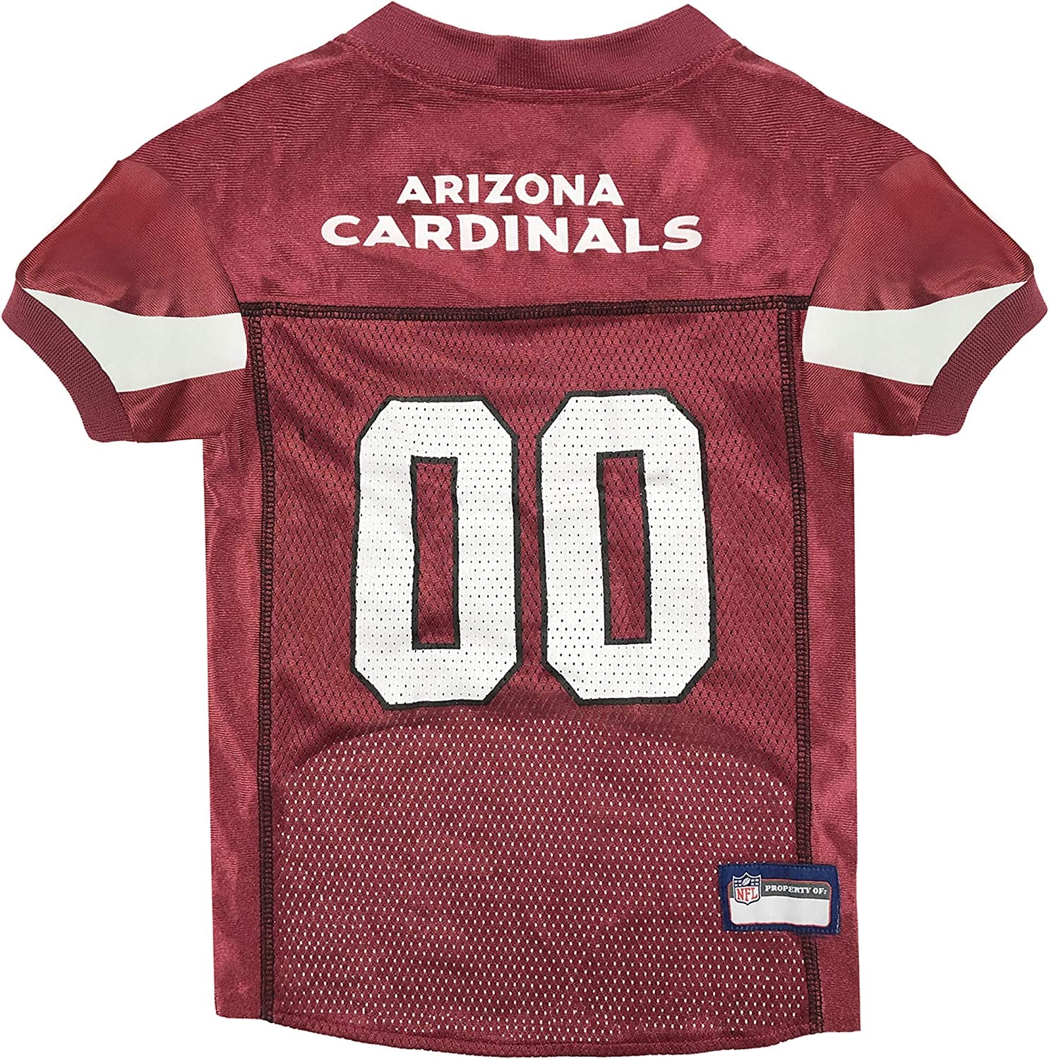 NFL Arizona Cardinals Dog Jersey - Medium, Football Jersey Costume for Dogs & Cats