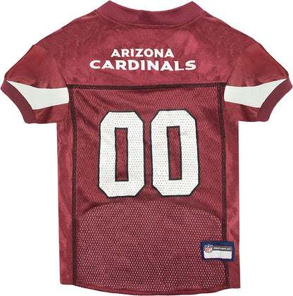 NFL Arizona Cardinals Dog Jersey - Medium, Football Jersey Costume for Dogs & Cats