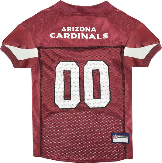 NFL Arizona Cardinals Dog Jersey - Medium, Football Jersey Costume for Dogs & Cats