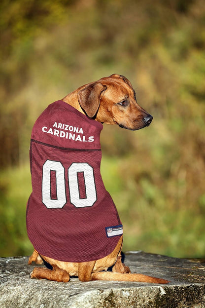 NFL Arizona Cardinals Dog Jersey - Medium, Football Jersey Costume for Dogs & Cats