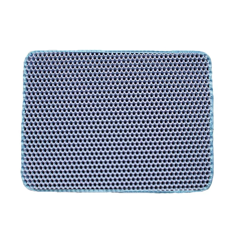 Double Layer Non-Slip Sand Cat Pad Pet Cat Litter Mat Toilet Leather Waterproof Clean Pad for Cats House Clean Accessories