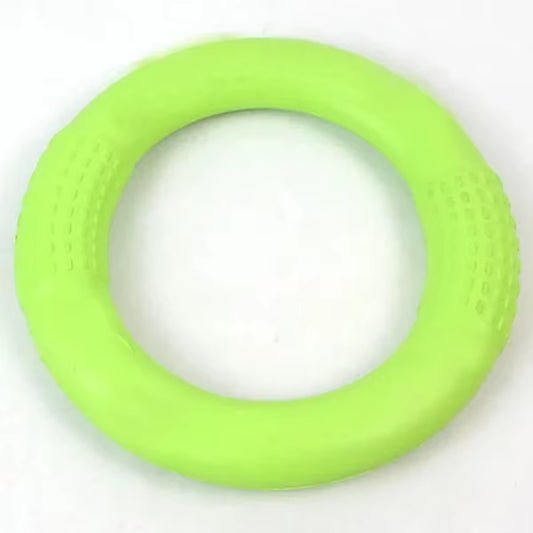 1PCS Orange Dog Toys Pet Flying Disk Training Ring Puller EVA Interactive Training Ring Puller Resistant for Dogs Training Toys