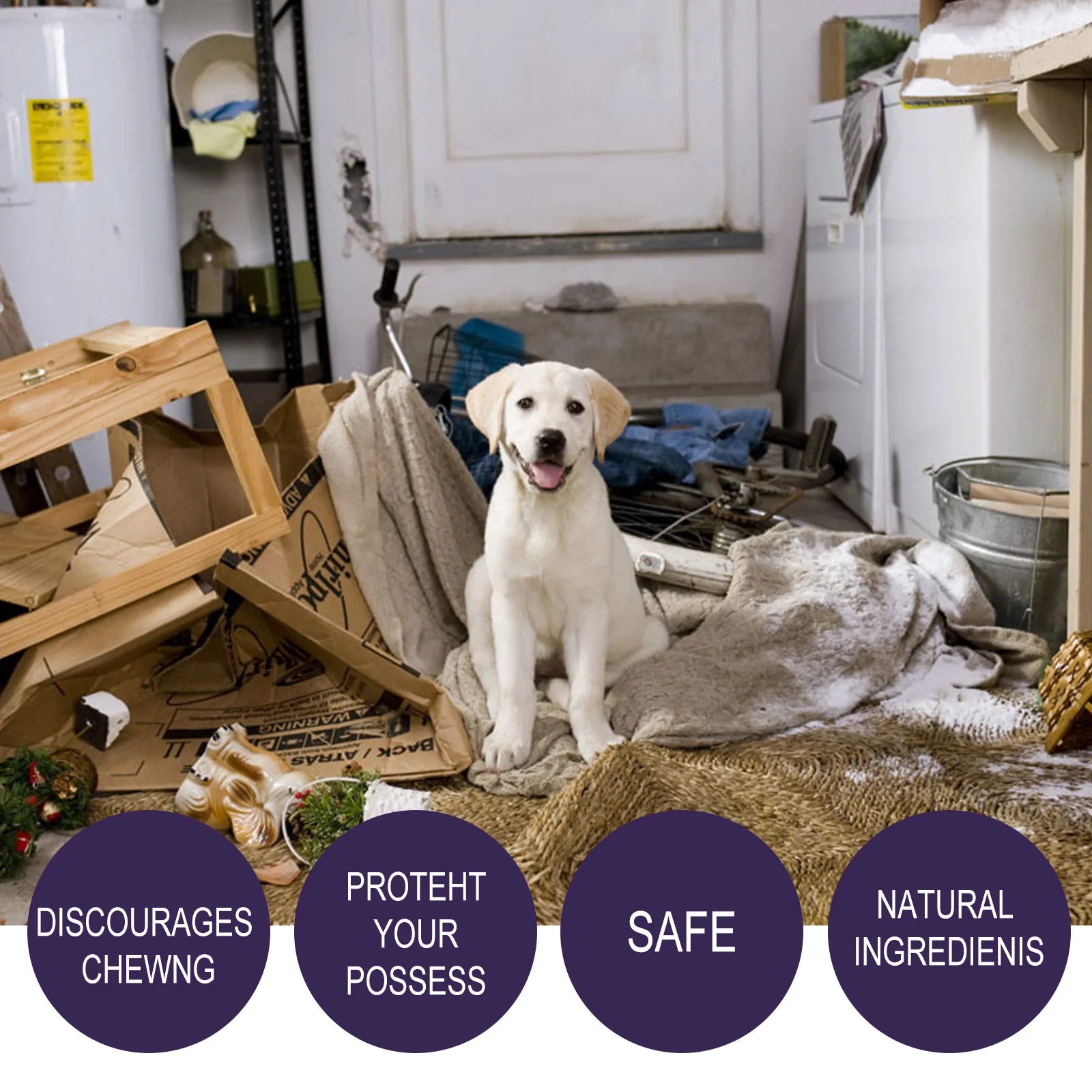 Pet No Chew Spray Bitterness anti Gnawing Biting Stop Cat Scratching Furniture Behavior Modification Dog Chew Prevention Liquid