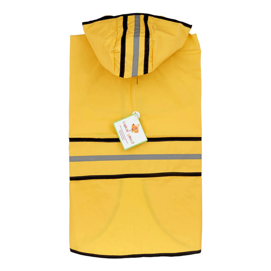 Rainy Days Slicker Dog Raincoat, Large, Yellow