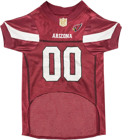 NFL Arizona Cardinals Dog Jersey - Medium, Football Jersey Costume for Dogs & Cats