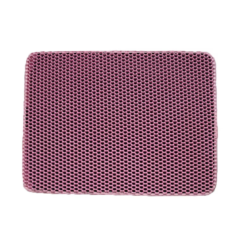 Double Layer Non-Slip Sand Cat Pad Pet Cat Litter Mat Toilet Leather Waterproof Clean Pad for Cats House Clean Accessories