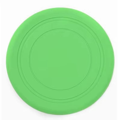 1Pcs Funny Silicone Flying Saucer Dog Cat Toy Dog Game Flying Discs Resistant Chew Puppy Training Interactive Pet Supplies