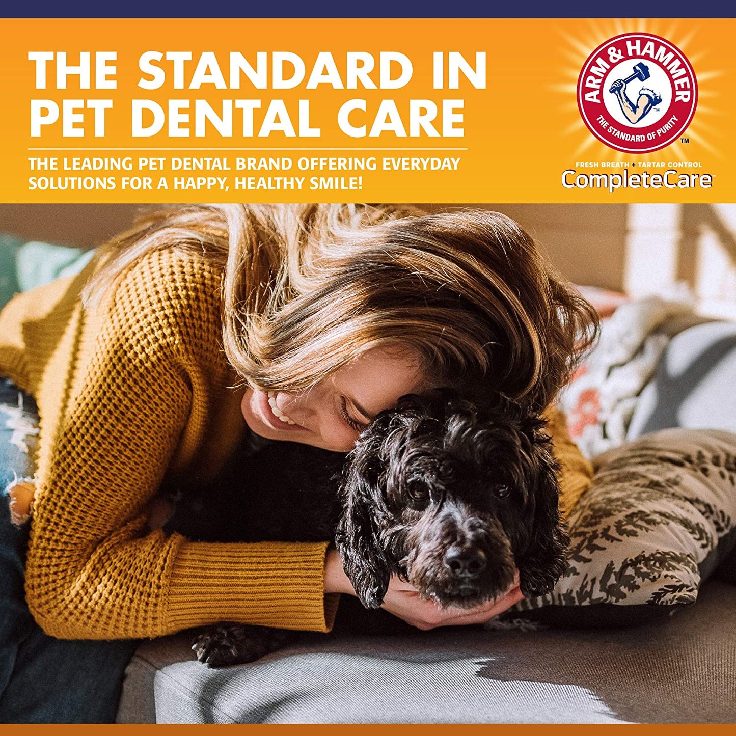 Includes 2.5 Oz Dog Toothpaste in Peanut Butter Flavor, Small Dog Toothbrush