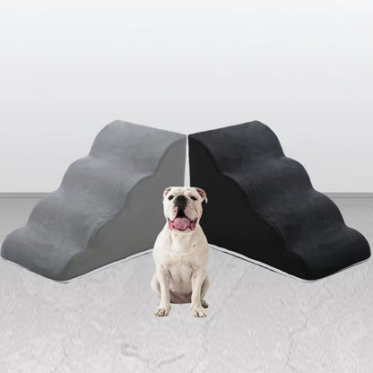 Ramp for Dog Pet Ladder 2 3 4 Steps Stairs Cat Dog Ramp Sofa Bed Dog Ladder Non-Slip Removable Pet Supplies Toys Ramp