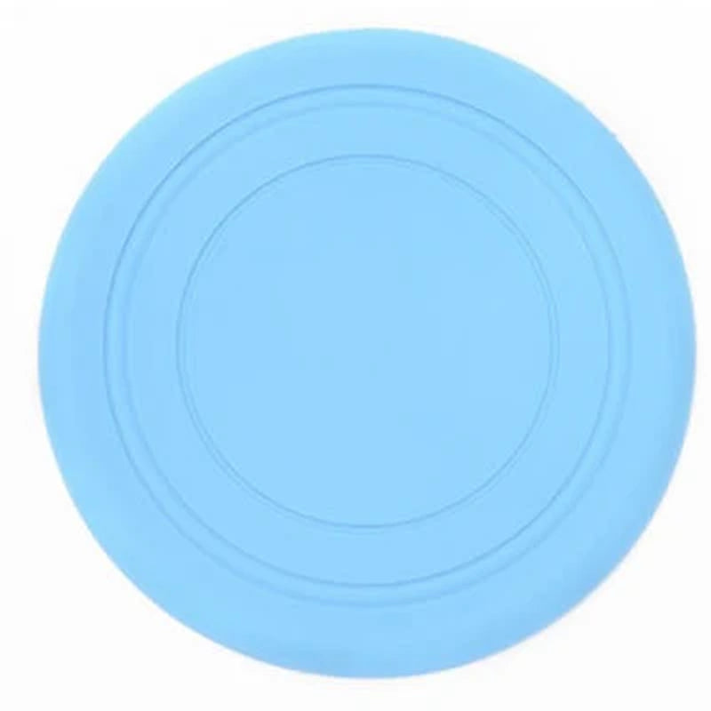 1Pcs Funny Silicone Flying Saucer Dog Cat Toy Dog Game Flying Discs Resistant Chew Puppy Training Interactive Pet Supplies New