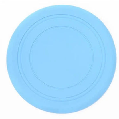 1Pcs Funny Silicone Flying Saucer Dog Cat Toy Dog Game Flying Discs Resistant Chew Puppy Training Interactive Pet Supplies New